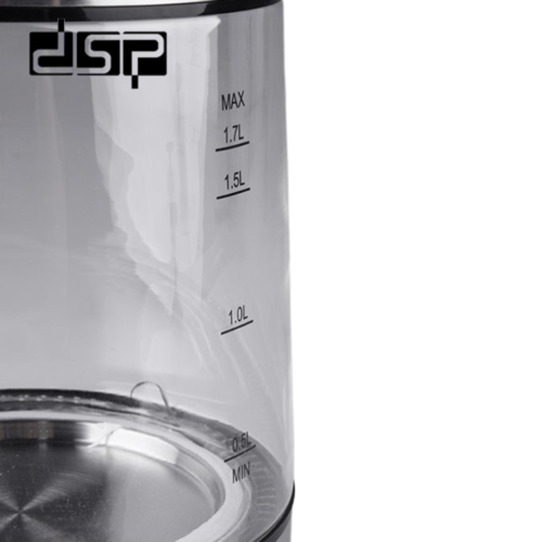 DSP ELECTRIC KETTLE غلاية ماء زجاجية DSP ELECTRIC KETTLE غلاية ماء زجاجية